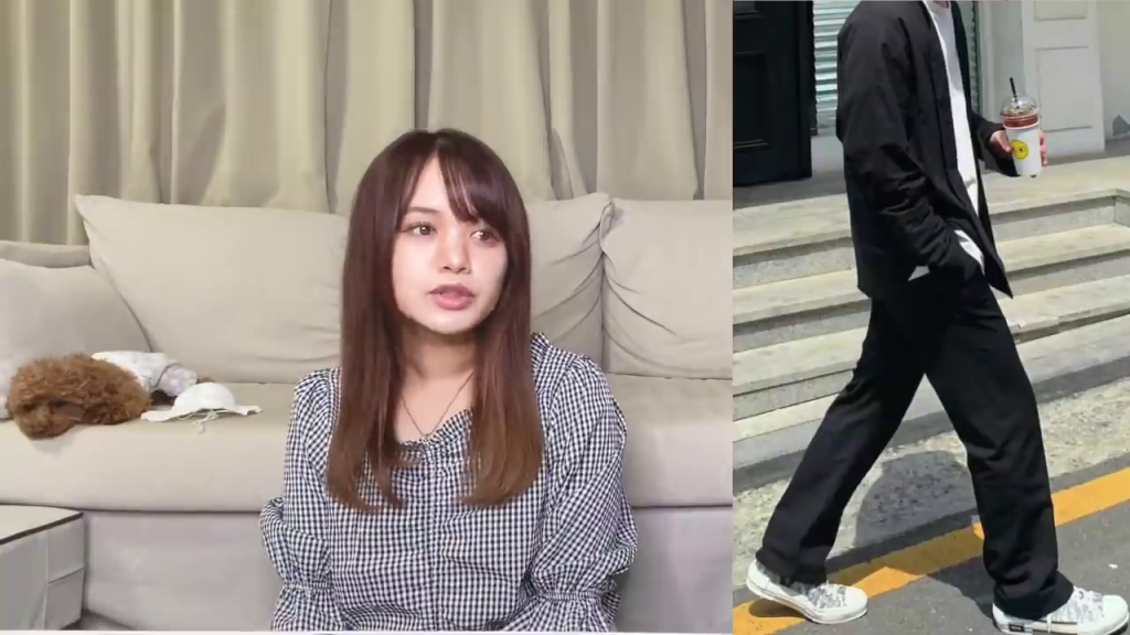 - ファッション解説をする女性