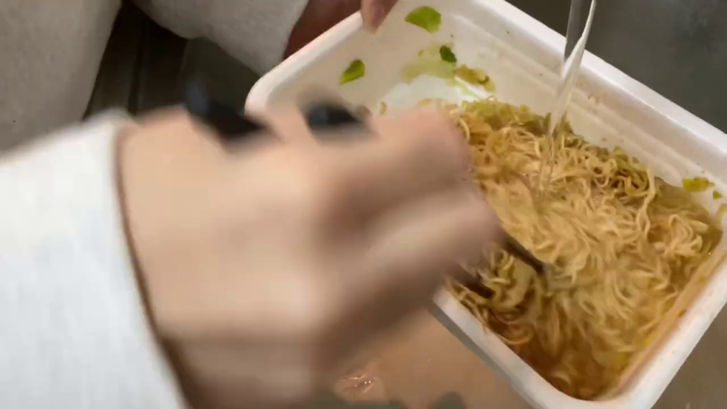 - 調理：水