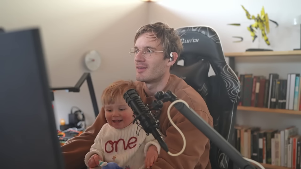 PewDiePieと子供