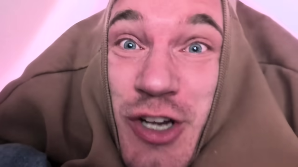 PewDiePieの驚愕の表情