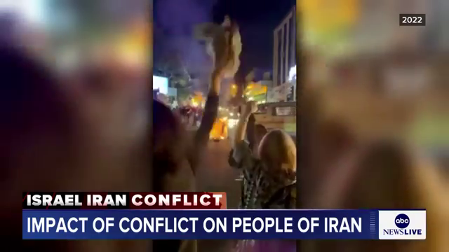 2022年のイランでの夜間抗議と炎