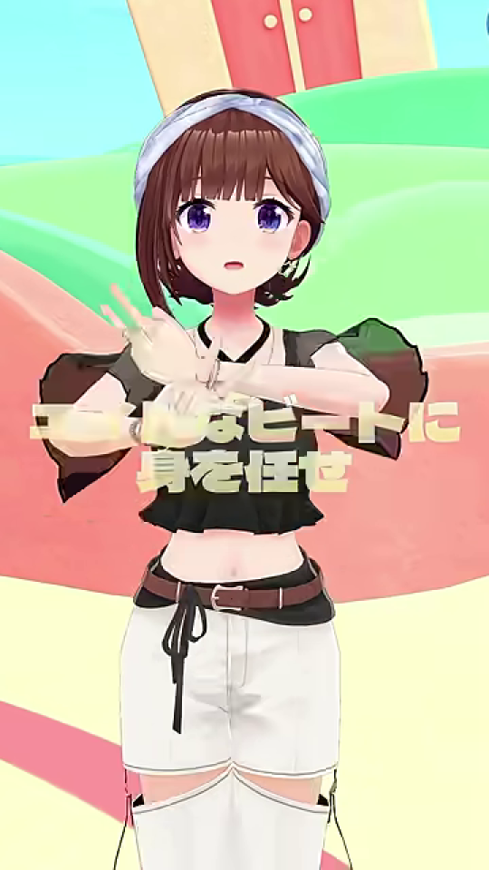 「コワくなヒートに身を任せ」の文字と真剣な表情の女性キャラクター