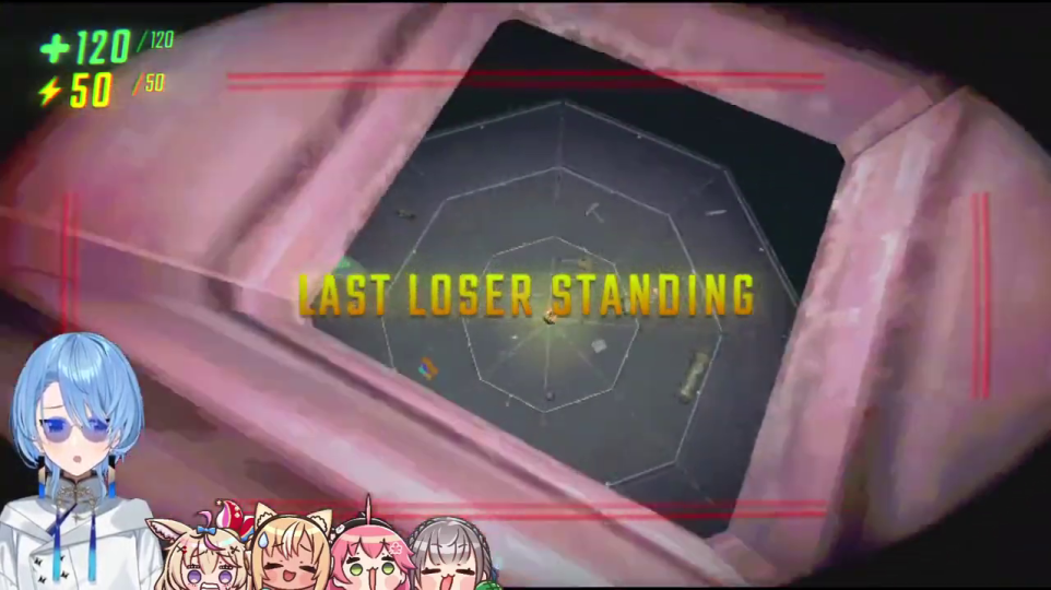 LAST LOSER STANDINGの表示
