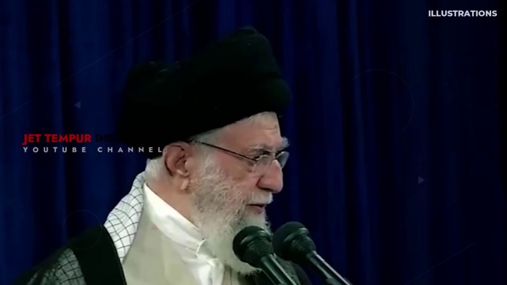 イラン最高指導者ハメネイ師に酷似した人物の演説