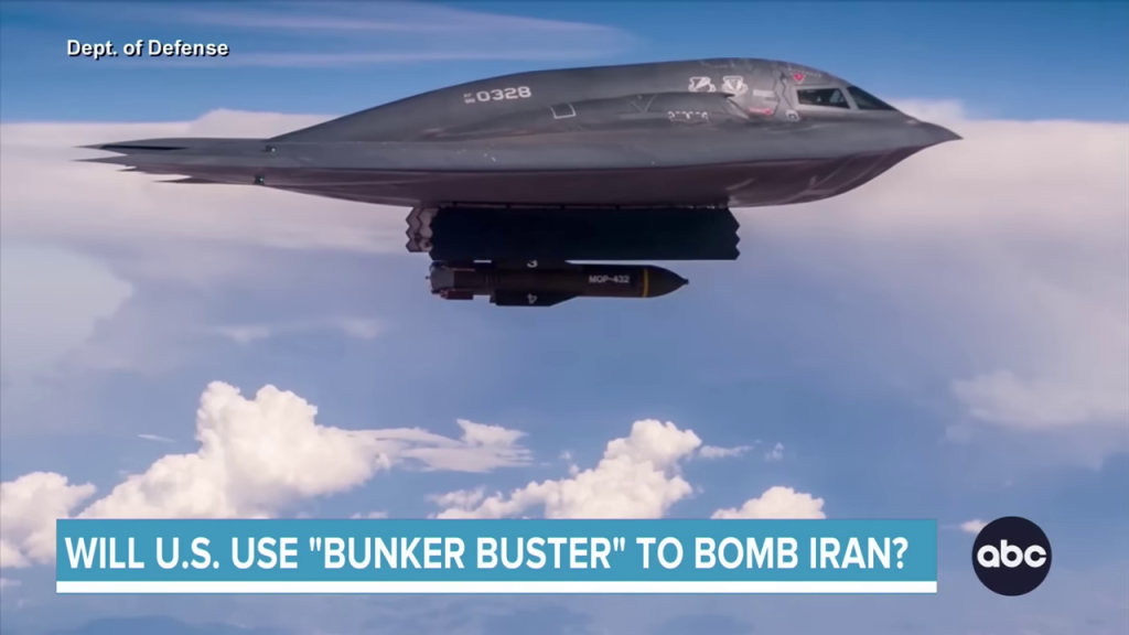 - B-2爆撃機とバンカーバスターの組み合わせは、アメリカの軍事力の象徴であり、同時にその使用がもたらす潜在的な破壊と倫理的な問題を示唆しています。