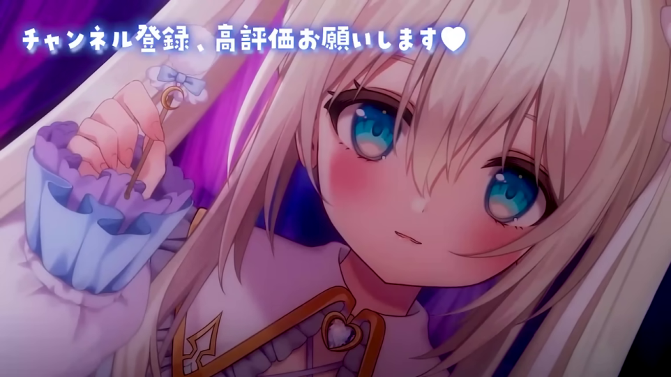 アニメキャラクターのクローズアップ