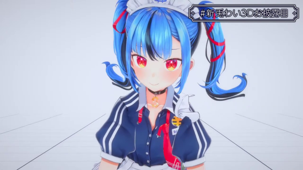 大量の紙幣が散らばる中に立つキャラクター