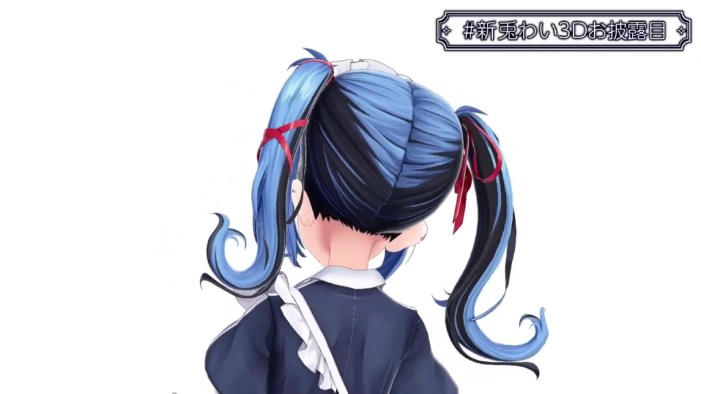 キャラクターのぬいぐるみと3Dモデル