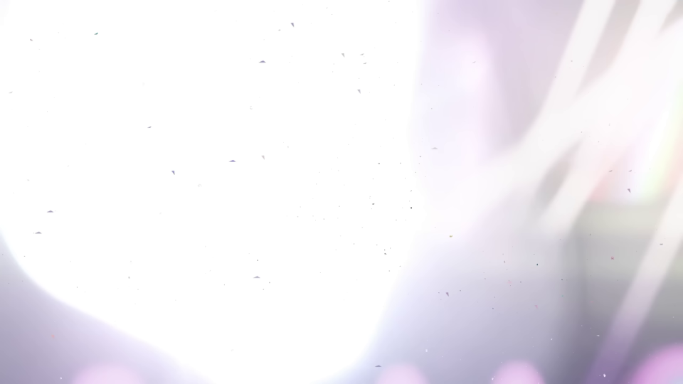 画面いっぱいの強い白い光
