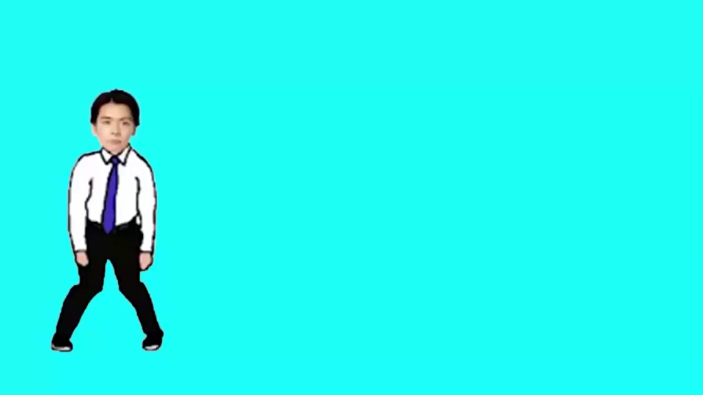 動画冒頭のコミカルなキャラクター