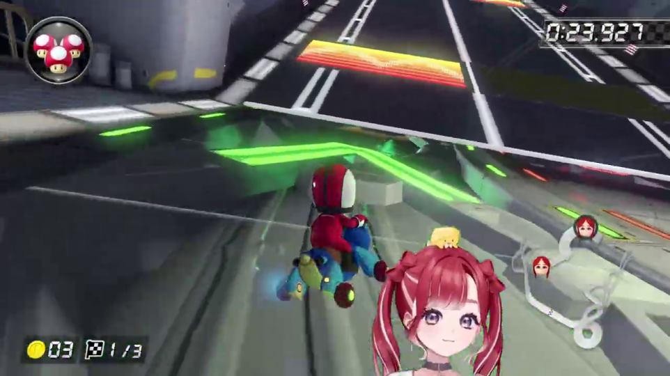 レース中（ミュートシティ）