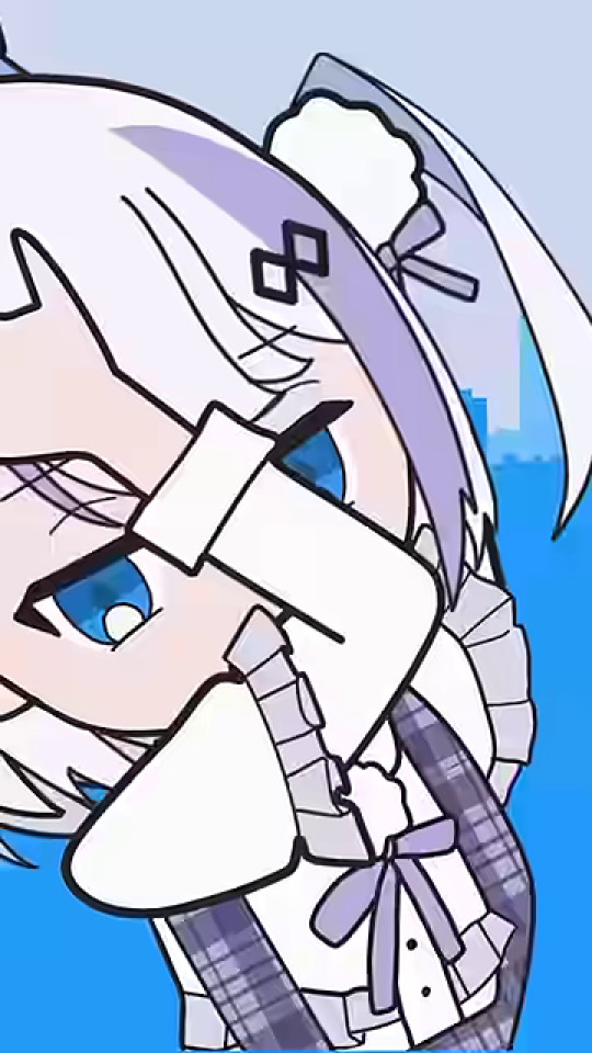 アニメスタイルに変化したキャラクターの表情