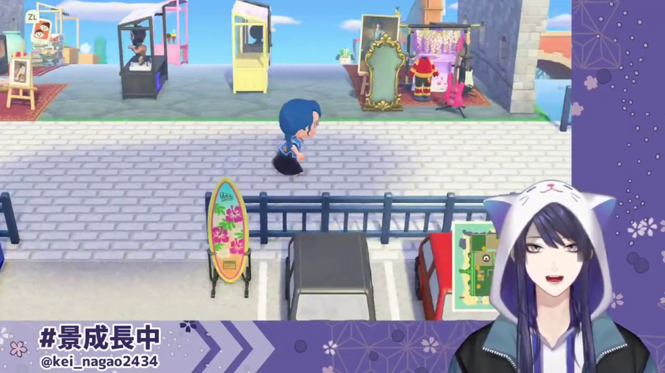 広場と屋台
