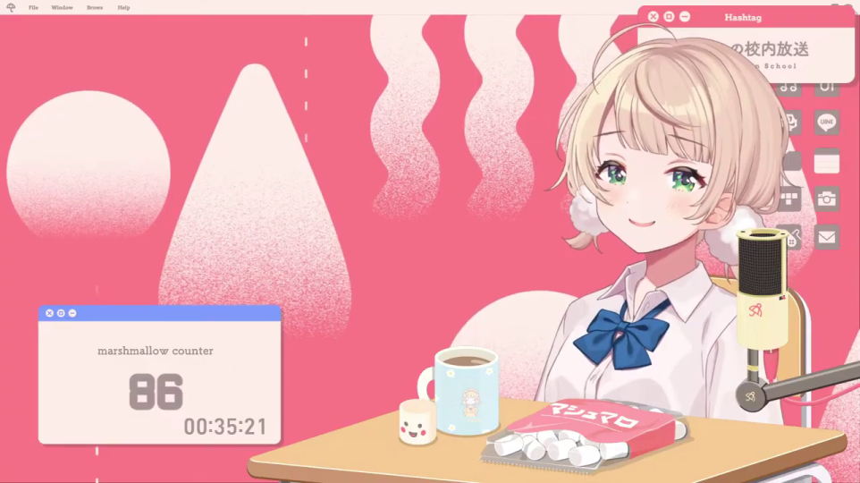 マシュマロカウンター100とリスナー関係性の質問