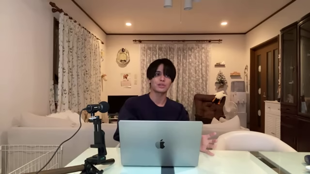 説明中