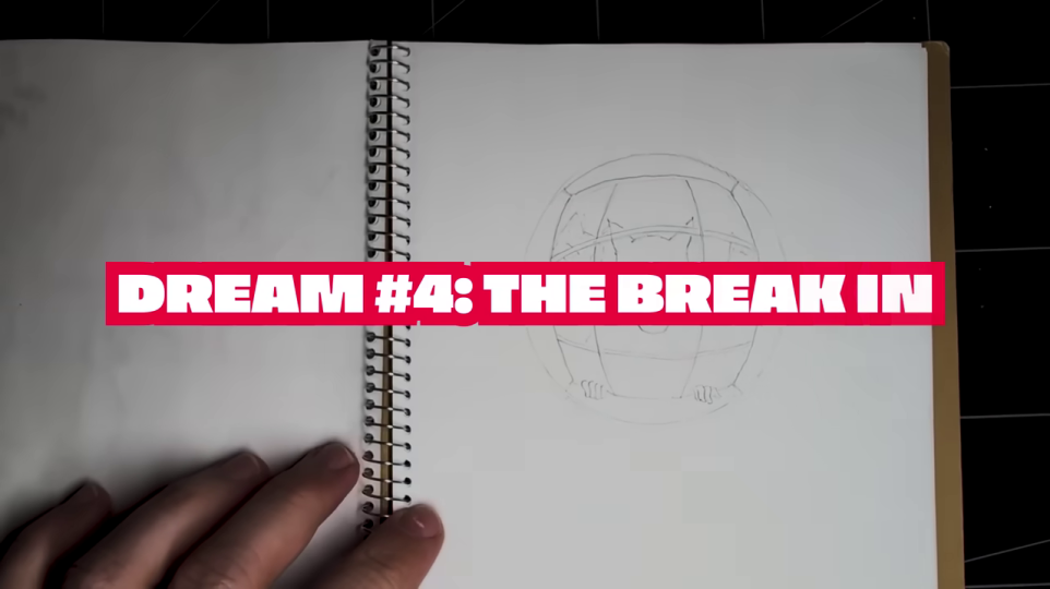- 「DREAM #4: THE BREAK IN」のタイトル