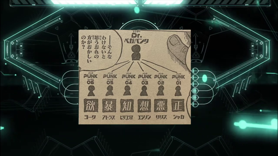 - ベガパンクの構成図とUI