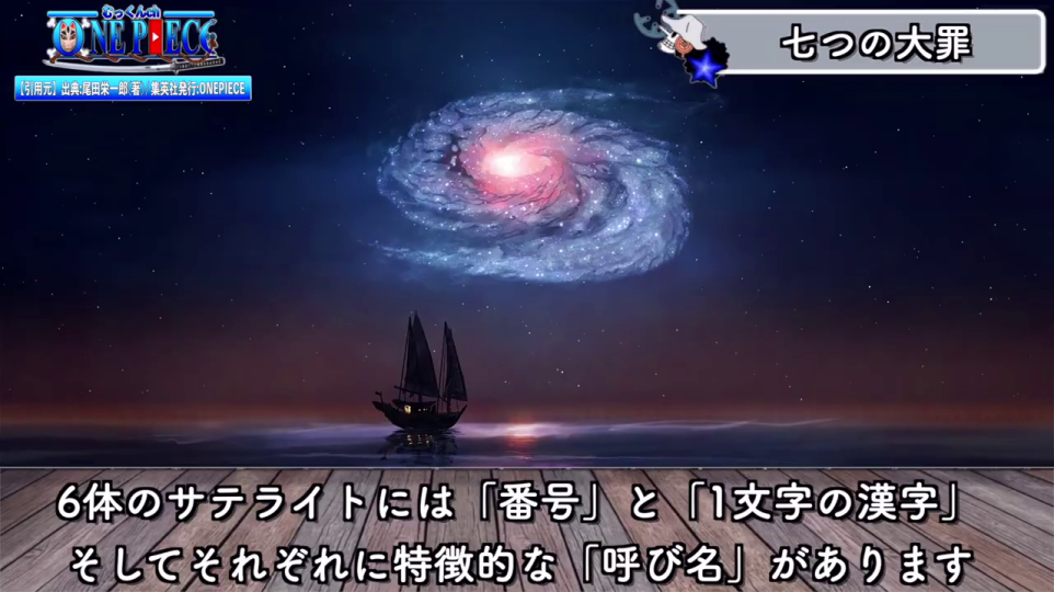 - 動画背景と「七つの大罪」