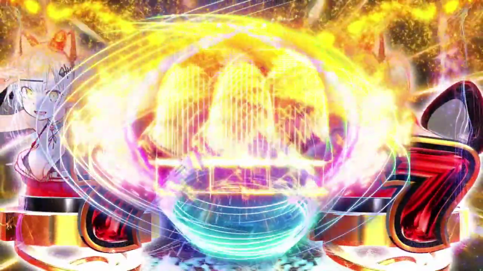 スロット演出 - 神殿と777
