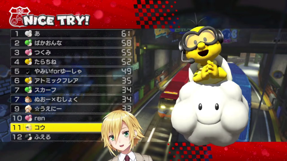 - 最終総合結果（NICE TRY! 150cc）