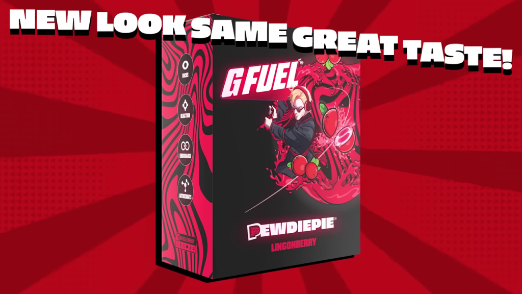 G FUELのPewDiePieコラボパッケージ
